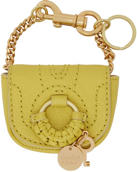 see by chloe hana coin purse|See by Chloé Hana Leather Chain Wallet .